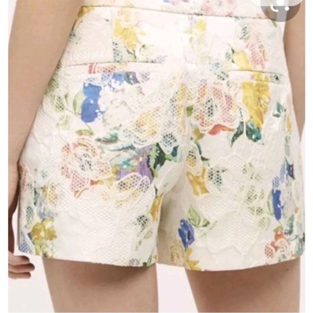 EUC Elevenses Cream Floral Shirts from Anthropologie 6